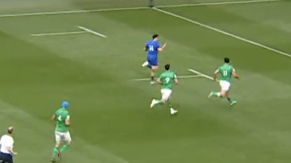 Damian Penaud France try