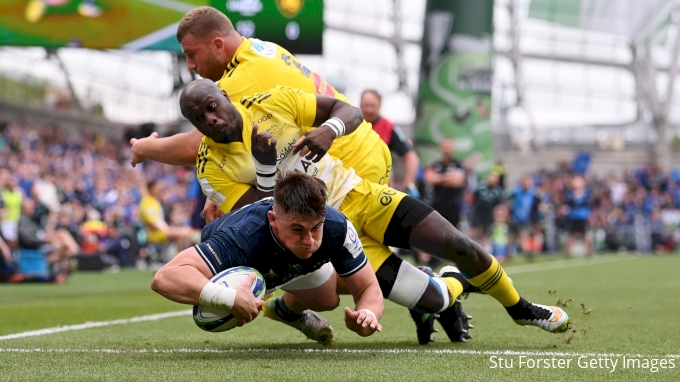 Leinster Rugby mène la finale de la Champions Cup après une première mi-temps frénétique