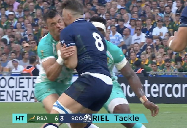 Kriel red card