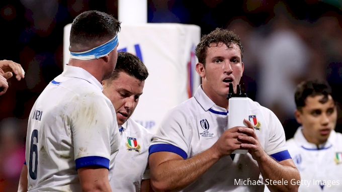 Italy Eye French Upset At Rugby World Cup Following Tough All Blacks Defeat