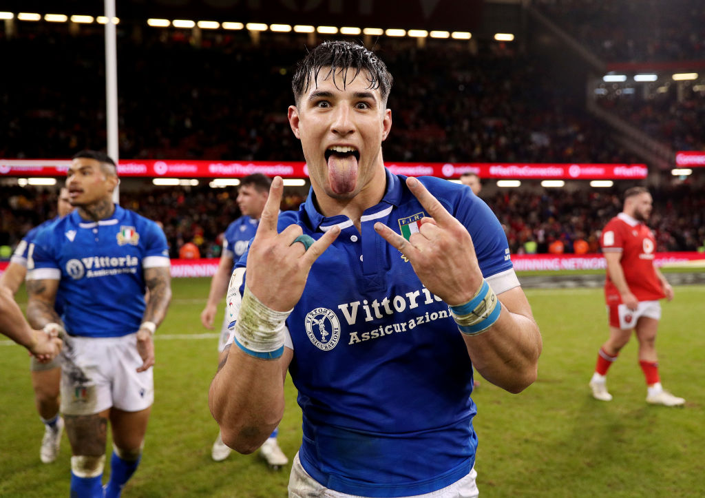 Menoncello Six Nations Player of the Championship