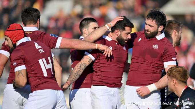 Georgia Rugby Vs. Lignes néerlandaises, temps de coup d'envoi