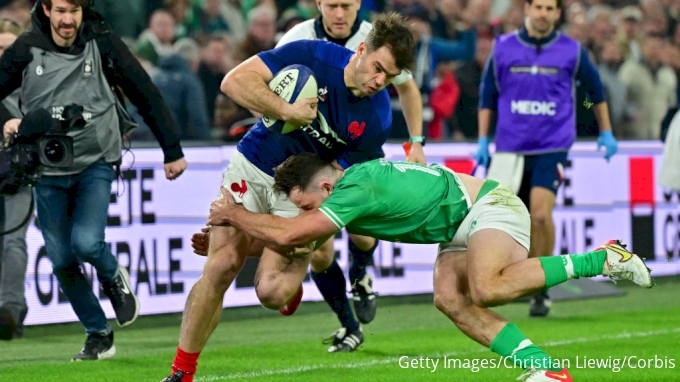 Irlande Vs. Lignes de rugby de France, heure de coup d'envoi