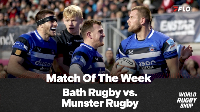 Match FloRugby de la semaine : Bath contre Munster Rugby en Coupe des Champions